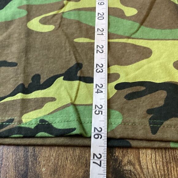 NWOT Rothco Camo t shirt Sz S crew neck green camouflage - Picture 6 of 6